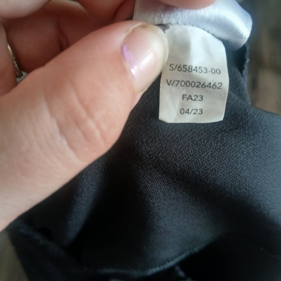 Athleta Black Wide Leg Stride Pants Size Large - Picture 12 of 14